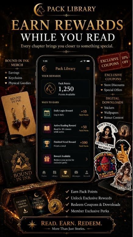 Earn rewards while reading in Pack Library