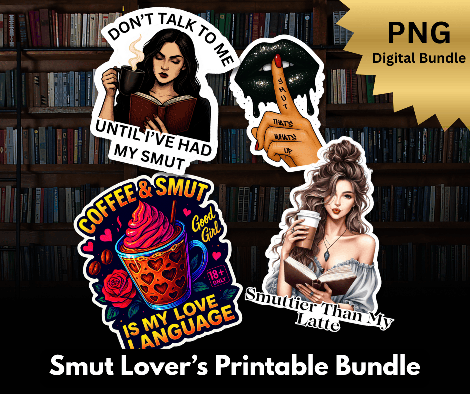 Smut Lovers printable sticker bundle